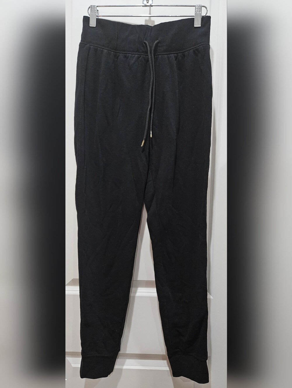 H&M Womens Black Drawstring Joggers